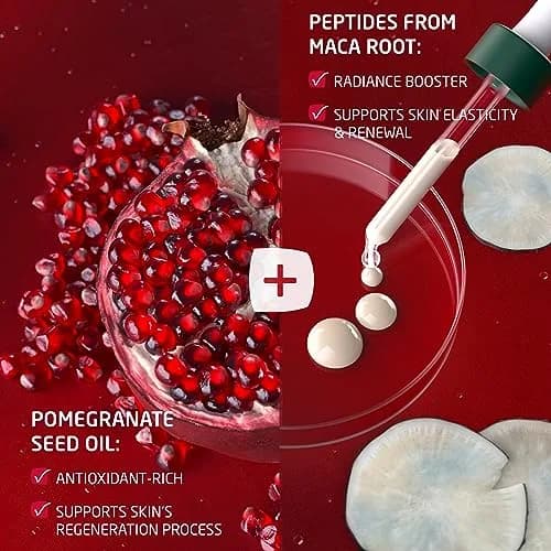 Weleda Face Care Plumping Day Cream 1.3 Fl Oz | Plant Rich Moisturizer with Pomegranate & Maca Root Peptides thumbnail 5