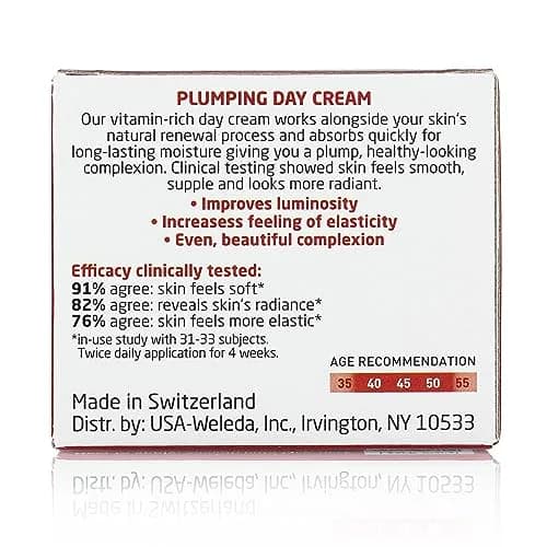 Weleda Face Care Plumping Day Cream 1.3 Fl Oz | Plant Rich Moisturizer with Pomegranate & Maca Root Peptides thumbnail 2