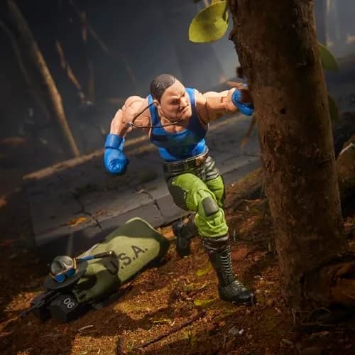G.I. Joe Classified Series #129 Mad Marauders Sgt Slaughter 6 Inch Action Figure | ASTM-Tested Toy for Kids 4+ Years thumbnail 5