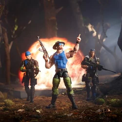 G.I. Joe Classified Series #129 Mad Marauders Sgt Slaughter 6 Inch Action Figure | ASTM-Tested Toy for Kids 4+ Years thumbnail 7