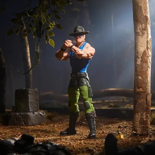 G.I. Joe Classified Series #129 Mad Marauders Sgt Slaughter 6 Inch Action Figure | ASTM-Tested Toy for Kids 4+ Years thumbnail 9