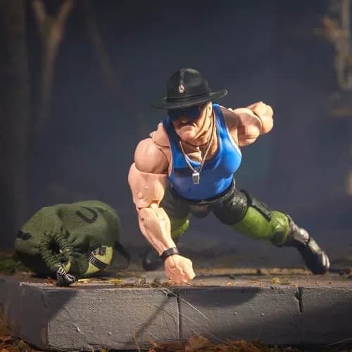 G.I. Joe Classified Series #129 Mad Marauders Sgt Slaughter 6 Inch Action Figure | ASTM-Tested Toy for Kids 4+ Years thumbnail 3