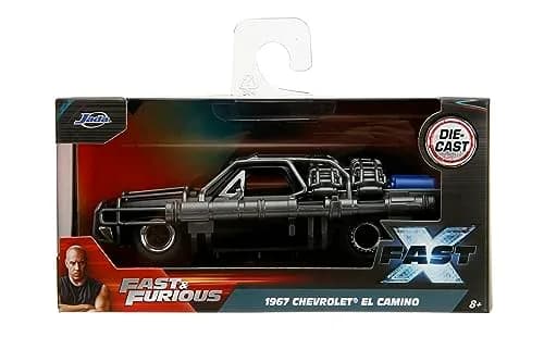 Jada Fast & Furious Fast X 1:32 1967 Chevy El Camino Caged Version Die-Cast Car | Authentic Collectible for Kids & Adults thumbnail 4