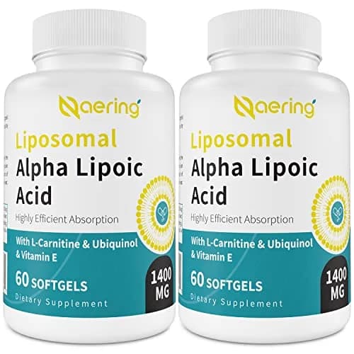 Naering Liposomal Alpha Lipoic Acid 1400mg Softgels | Powerful Antioxidant for Wellness thumbnail 1