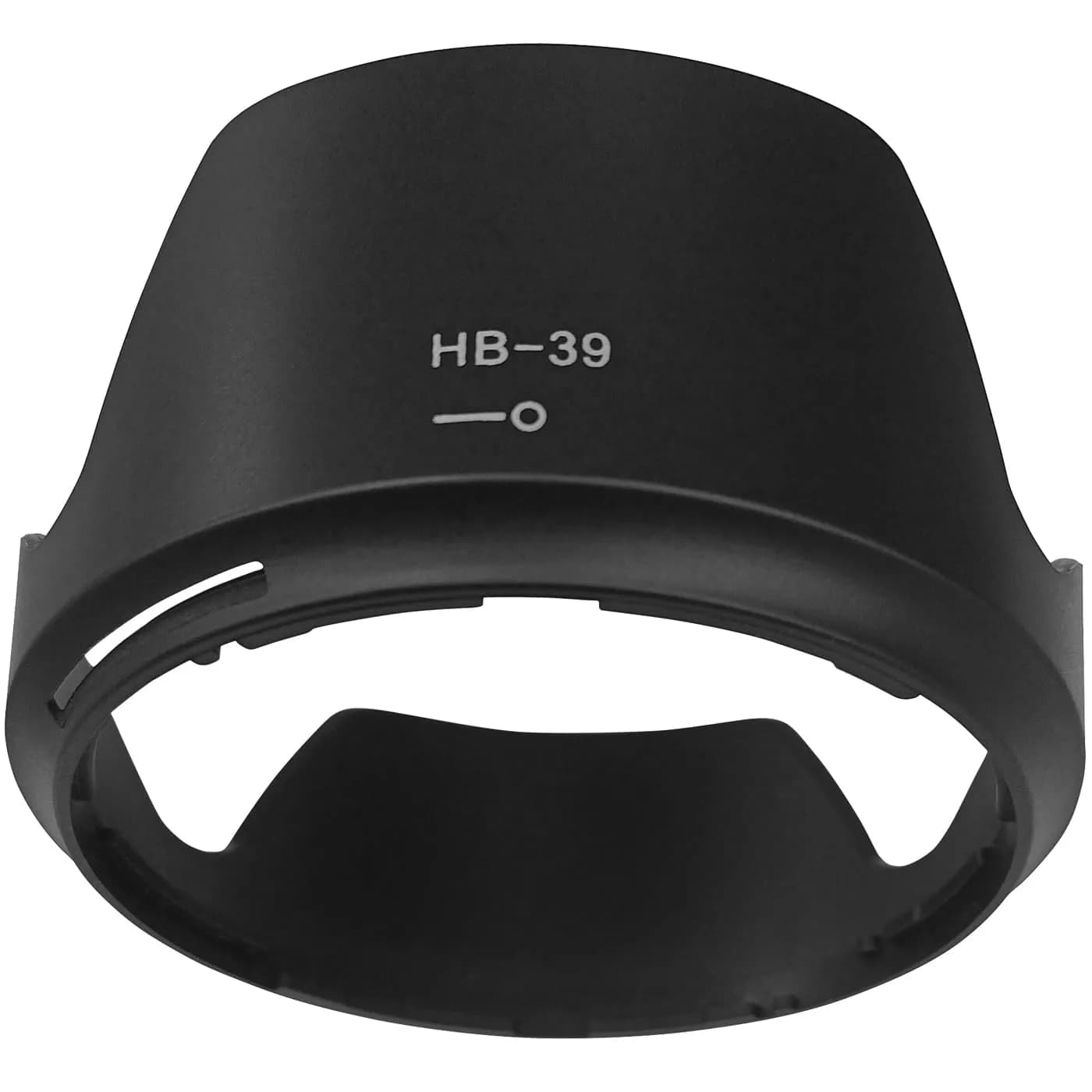 Hxdzieory HB-39 Lens Hood for Nikon AF-S DX 18-300mm f3.5-6.3G ED VR & 16-85mm f3.5-5.6G ED VR Lenses | Black Plastic Construction