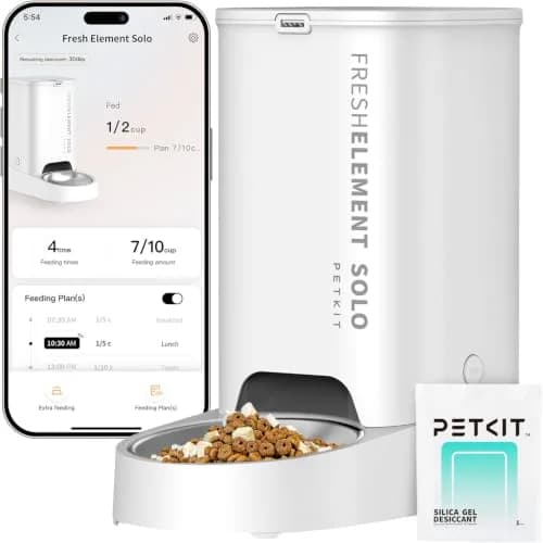 PETKIT Automatic Pet Feeder 3L | WiFi App Control with Triple Fresh-Lock System thumbnail 1