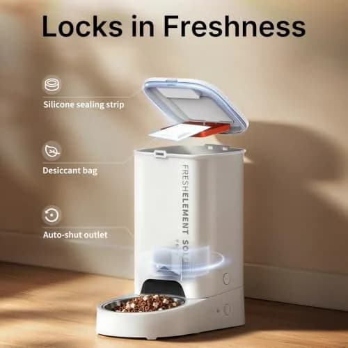 PETKIT Automatic Pet Feeder 3L | WiFi App Control with Triple Fresh-Lock System thumbnail 4