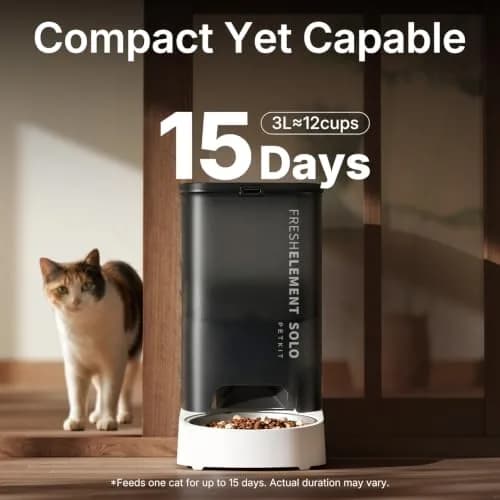 PETKIT Automatic Cat & Dog Feeder 3L | WiFi App Control, Schedule & Fresh-Lock System thumbnail 7