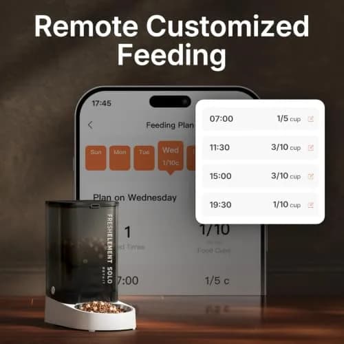 PETKIT Automatic Cat & Dog Feeder 3L | WiFi App Control, Schedule & Fresh-Lock System thumbnail 3