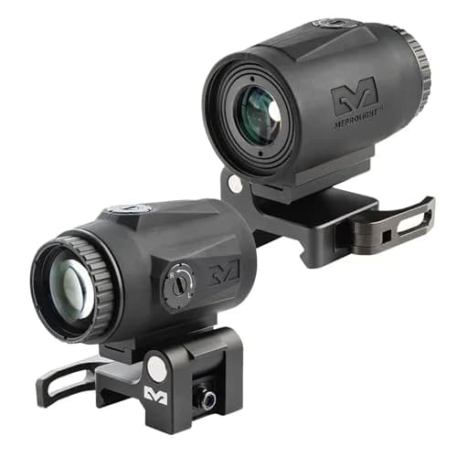 Meprolight Mepro MMX3 Red Dot Magnifier 3X | Compact, Weatherproof Aim Scope, No Battery Needed thumbnail 1