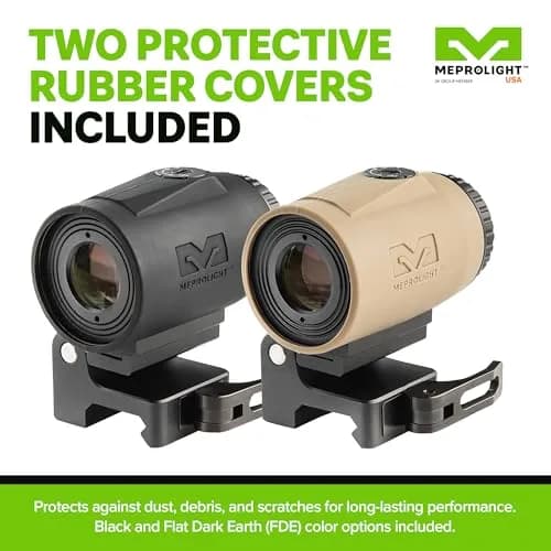 Meprolight Mepro MMX3 Red Dot Magnifier 3X | Compact, Weatherproof Aim Scope, No Battery Needed thumbnail 7