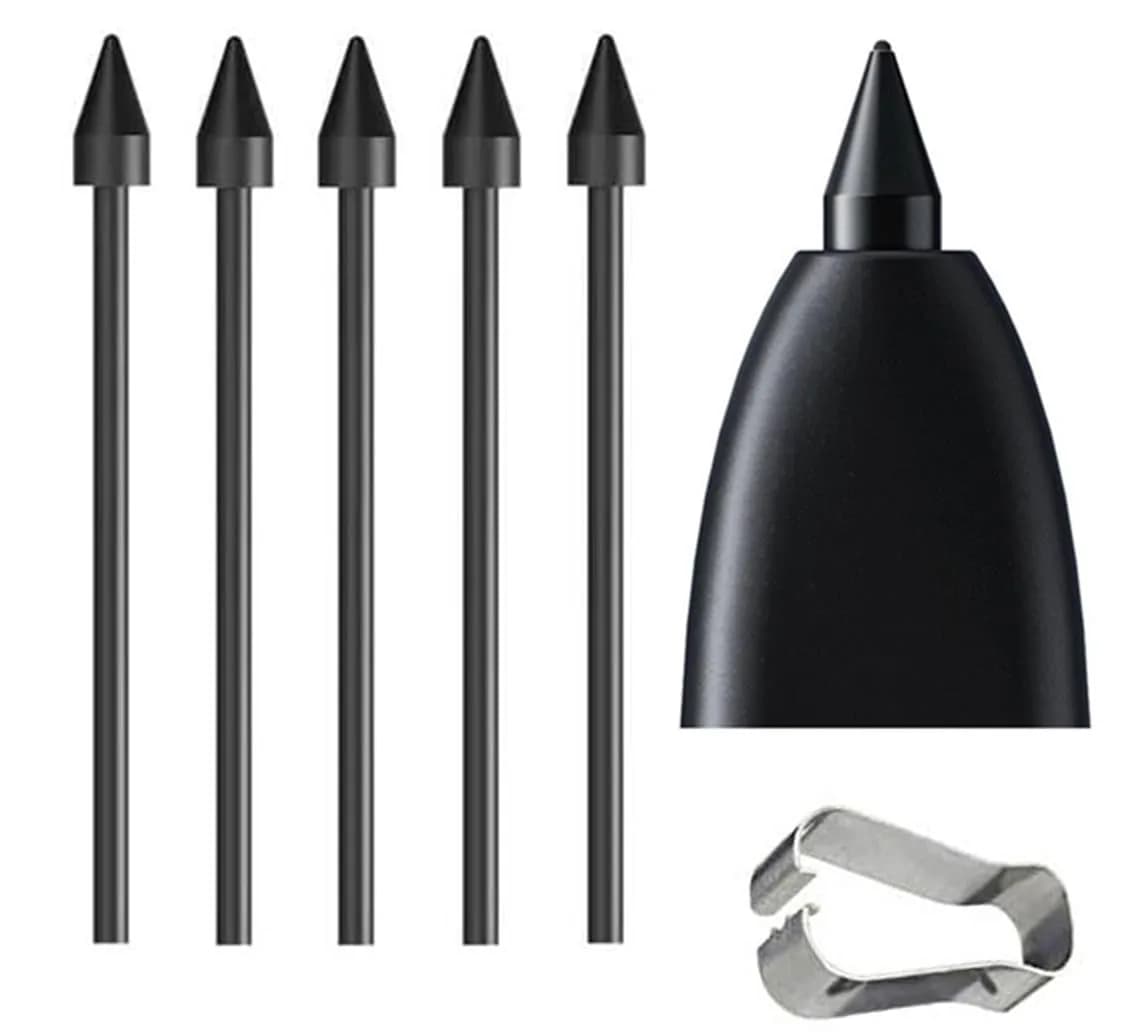 Befzygwk Black S Pen Soft Tips 5 PCS | Compatible with Galaxy Tab S9 Series - main product image