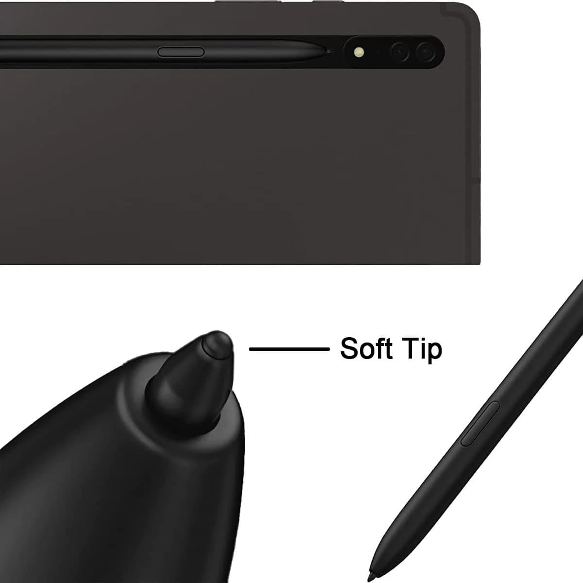Befzygwk Black S Pen Soft Tips 5 PCS | Compatible with Galaxy Tab S9 Series - view 3