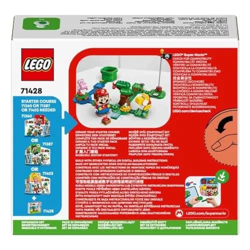 LEGO Super Mario Yoshi's Wild Forest Expansion Set, Toy with 2 Yoshi Figures Made of Stones for Boys and Girls, Small Gift for Children and Gamers from 6 Years 71428 | Role Play & Creative Building thumbnail 9