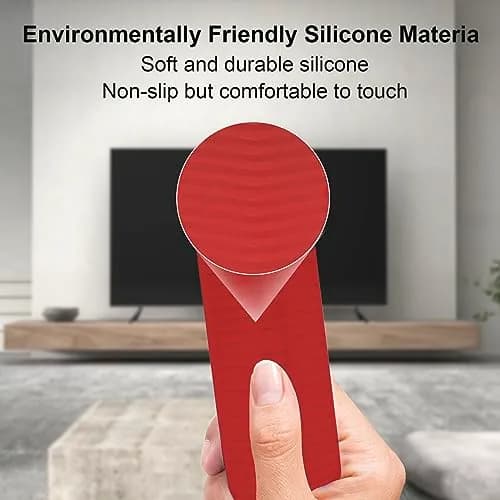 JKZTJOF Remote Cover for NVIDIA Shield TV Remote 2 Pack | Shockproof Silicone Skin Sleeve thumbnail 5