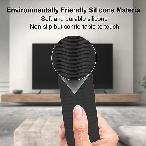 JKZTJOF Cover for NVIDIA Shield TV Remote Shockproof Silicone Case Skin-Friendly Washable thumbnail 2