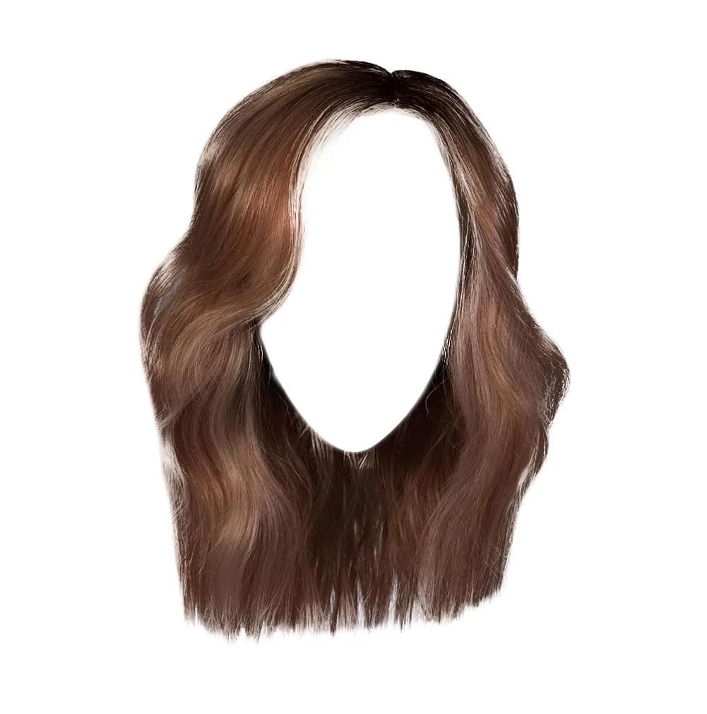 Hair u wear Raquel Welch Big Spender Shoulder Length Wig with Tumbled Waves, Average Cap, RL6/8 Dark Chocolate | Natural Look, Heat-Friendly