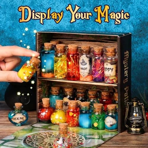UOMTFAI Mystery Potion Craft Kit for Kids 6-12 Years | Mix 20 Magic Wizard Potions thumbnail 3