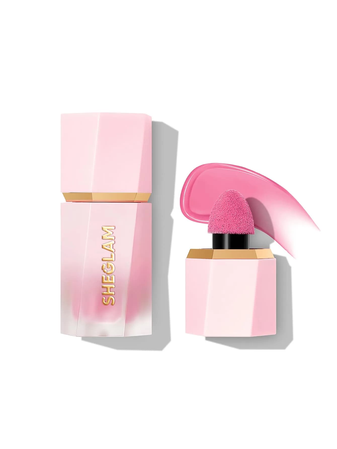 SHEGLAM Color Bloom Liquid Blush - Matte Petal Talk | Hydrating Gel-Cream Cheek Makeup 5.2ml - main product image