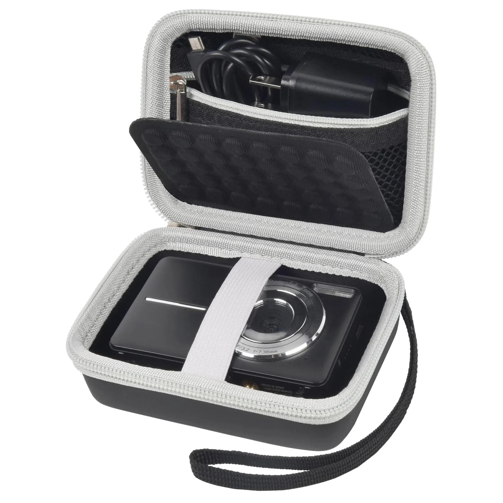 Boobowl Camera Case for Kodak Pixpro FZ45/FZ55 & Camkory DC403, 12cm (4.73 in) Exterior | Black - main product image