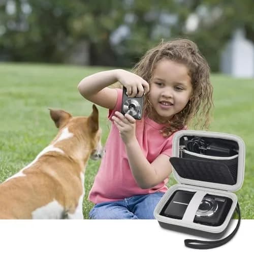 Boobowl Camera Case for Kodak Pixpro FZ45/FZ55 & Camkory DC403, 12cm (4.73 in) Exterior | Black thumbnail 6