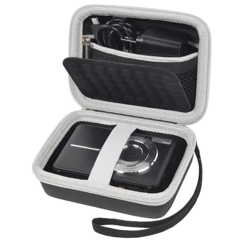 Boobowl Camera Case for Kodak Pixpro FZ45/FZ55 & Camkory DC403, 12cm (4.73 in) Exterior | Black thumbnail 1