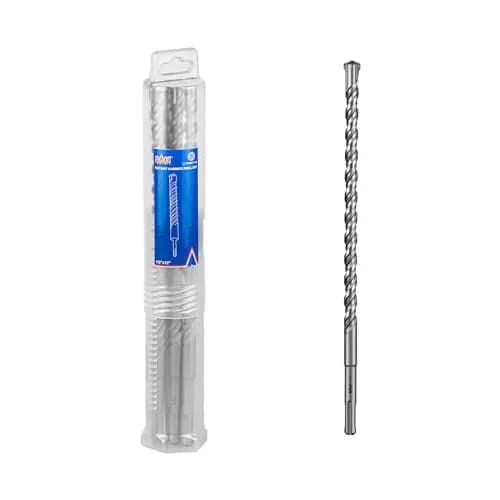SALI 5 Pcs 1/2"*12" SDS Plus Rotary Hammer Drill Bit Kit | Carbide Tipped for Concrete, Brick, Stone thumbnail 3