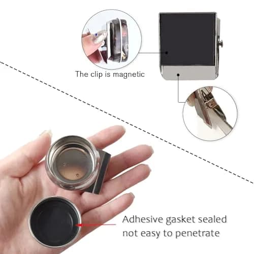Qianshan Portable Travel Watercolor Palette, 12-Well Mini Metal Tin, Compact Art Set thumbnail 4
