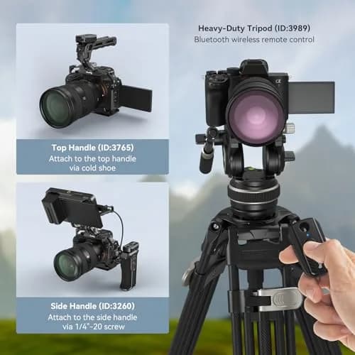 SmallRig Wireless Camera Remote Control for Sony, Canon & Nikon | Bluetooth Shutter & Record (53.2 x 32.4 x 22.5mm) thumbnail 7