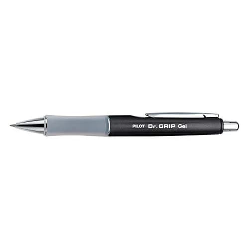 PILOT Dr. Grip Limited Retractable Gel Pen, Fine Point 0.7mm, Charcoal Gray Barrel | Black Ink | Pack of 2 thumbnail 5