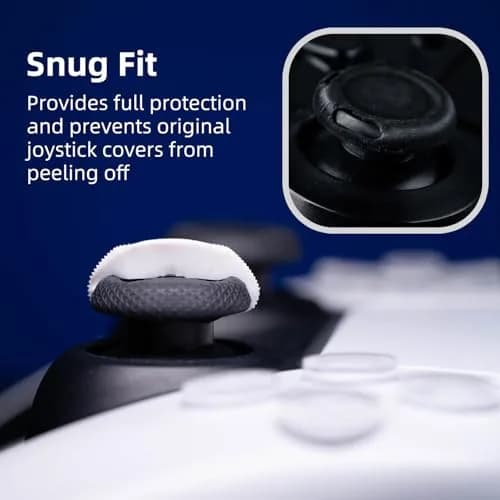SAVAGE RAVEN Skull & Co. Convex Thumb Grips Set: Skin, OD Green | Gaming Controller & PS5 Joystick Caps thumbnail 6