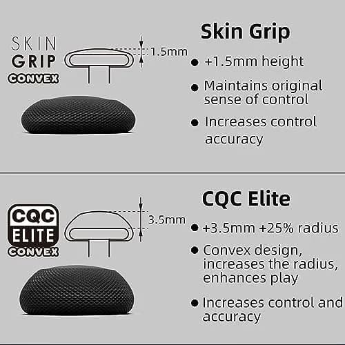 SAVAGE RAVEN Skull & Co. Convex Thumb Grips Set: Skin, OD Green | Gaming Controller & PS5 Joystick Caps thumbnail 3