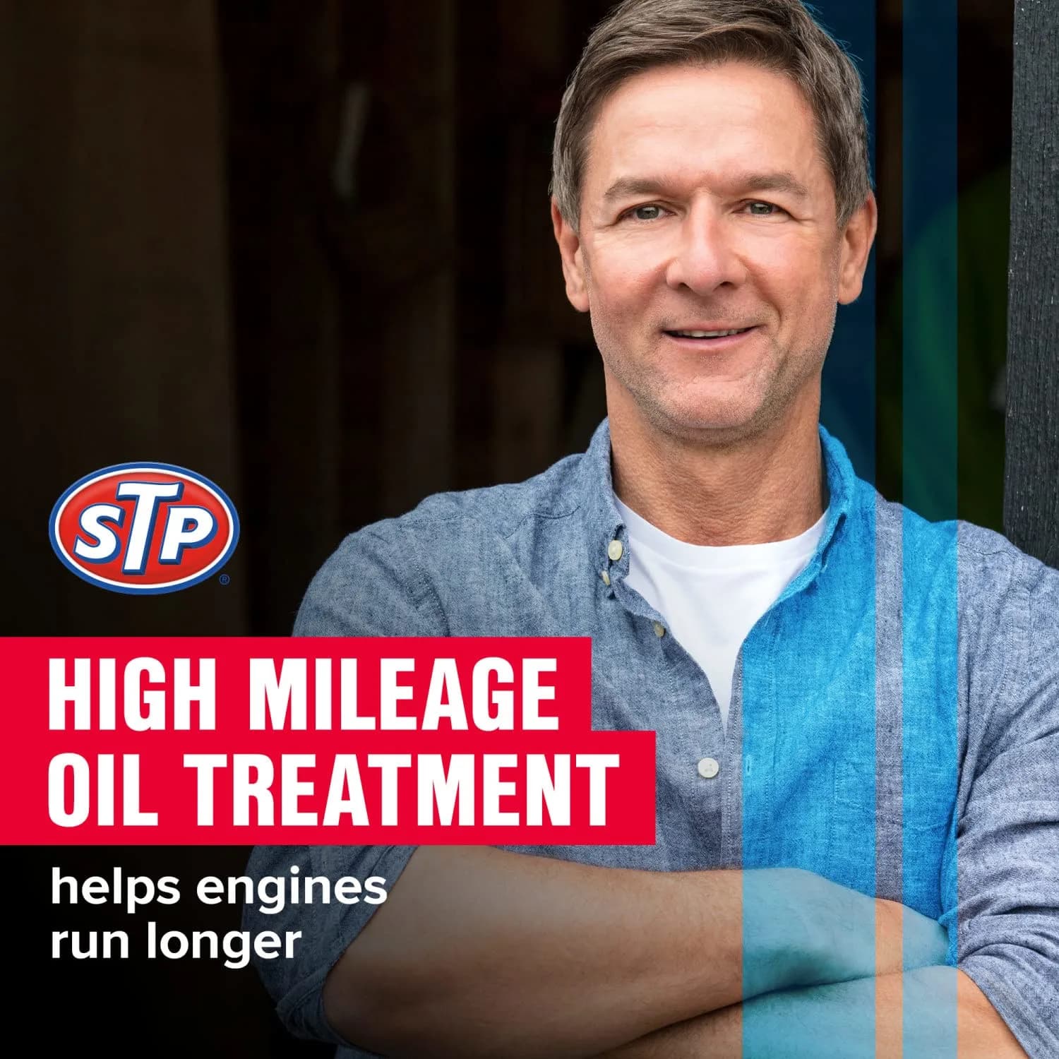 STP High Mileage Oil Treatment + Stop Leak 900ml (30 Fl Oz) | Protects Engines with Over 75,000 Miles - view 8