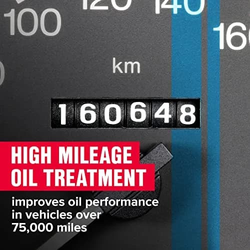 STP High Mileage Oil Treatment + Stop Leak 900ml (30 Fl Oz) | Protects Engines with Over 75,000 Miles thumbnail 2