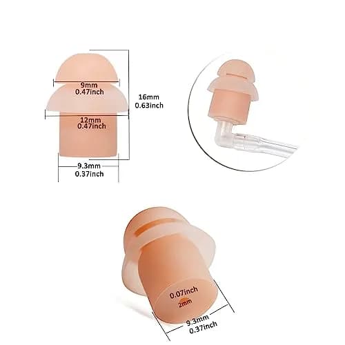 HYS 3.5mm Receiver/Listen Only Earpiece | Clear Acoustic Coil Tube Earbud for Motorola & More thumbnail 4