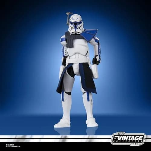 STAR WARS The Vintage Collection Clone Commander Rex (Bracca Mission) 3.75 Inch Action Figure | Kenner-Inspired Collectible Packaging thumbnail 4