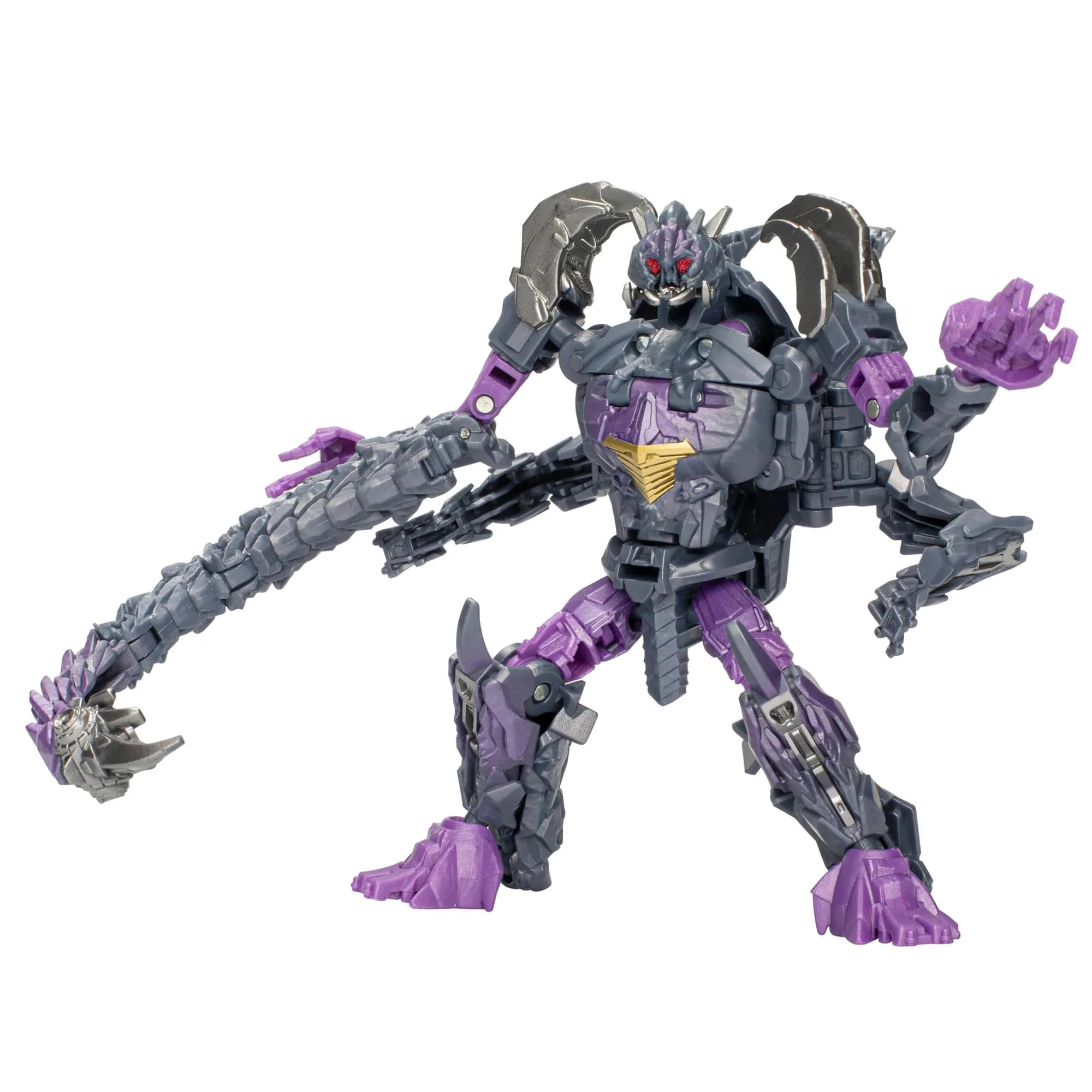 Transformers Toys Studio Series Deluxe Rise of the Beasts 107 Predacon Scorponok 4.5-inch Converting Action Figure — Multi-color