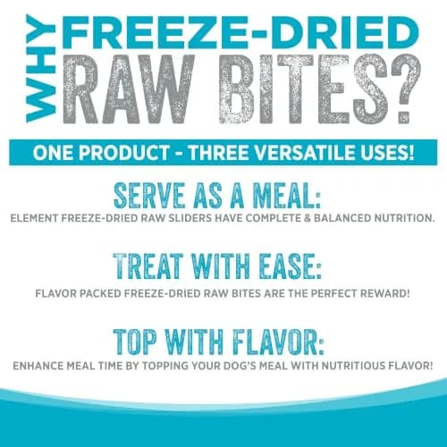 NutriSource Element Series Chicken & Duck Freeze Dried Raw Bites | Supports All Life Stages & Gut Health thumbnail 4