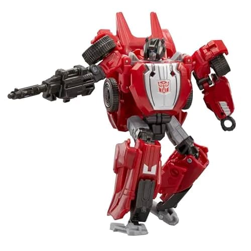 Transformers Toys Studio Series Deluxe War for Cybertron 07 Gamer Edition Sideswipe, 4.5-inch Converting Action Figure, 8+ | Video Game-Inspired Collectible thumbnail 6