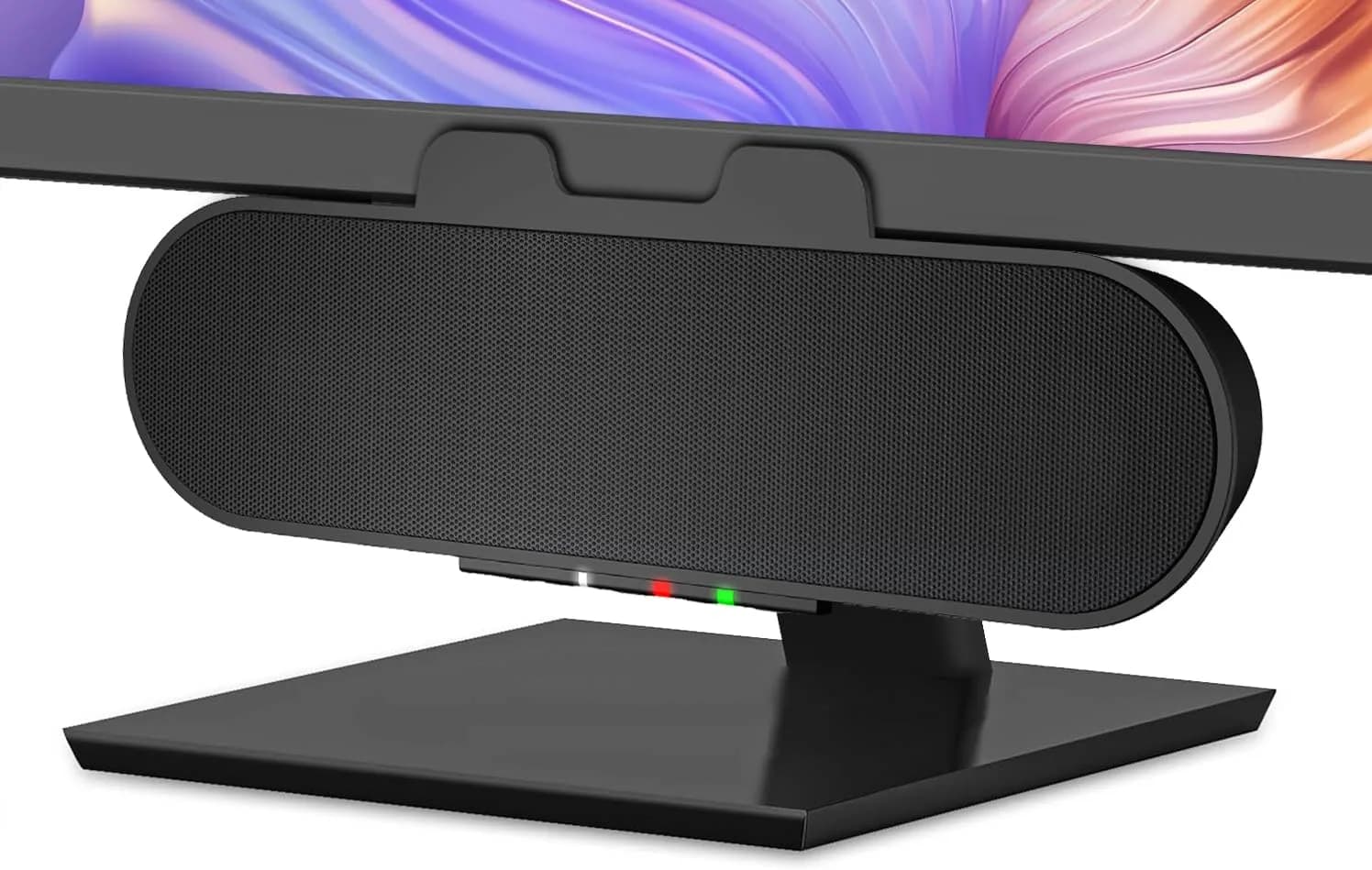 Cyber Acoustics CA-2890PRO USB & Bluetooth Speaker Bar 20W | Monitor Mount Speakerphone