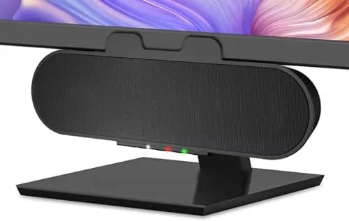 Cyber Acoustics CA-2890PRO USB & Bluetooth Speaker Bar 20W | Monitor Mount Speakerphone thumbnail 1