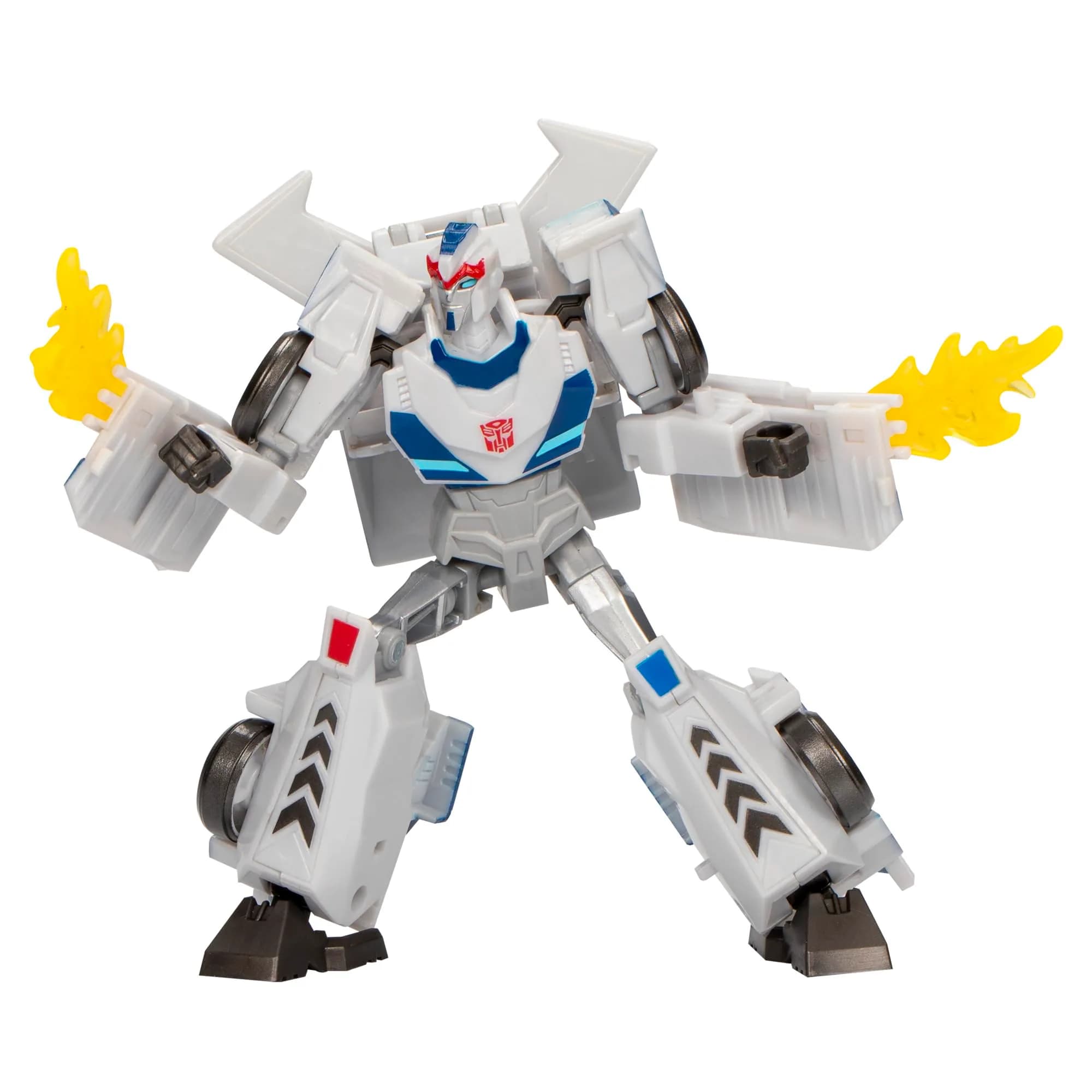 Transformers EarthSpark Deluxe Class Prowl 5-Inch Robot Action Figure | Converts in 12 Steps, Interactive Toy for Kids 6+ — Red