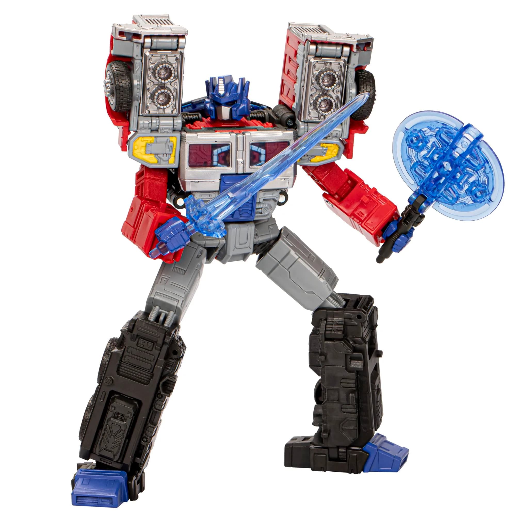 Transformers Legacy United Leader Class G2 Universe Laser Optimus Prime | 7.5-inch Converting Action Figure for Ages 8+
