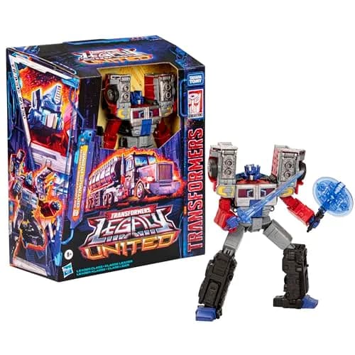 Transformers Legacy United Leader Class G2 Universe Laser Optimus Prime | 7.5-inch Converting Action Figure for Ages 8+ thumbnail 4