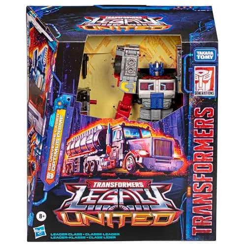 Transformers Legacy United Leader Class G2 Universe Laser Optimus Prime | 7.5-inch Converting Action Figure for Ages 8+ thumbnail 5