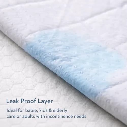 Magik & Kover Waterproof Chair Pads for Incontinence 55cm x 53cm (22" x 21") | 4 Pack Absorbent Reusable Seat Protector thumbnail 2