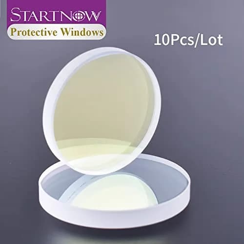 STARTNOW Fiber Laser Protection Lens 18x2mm | 1064nm Laser Welding Lens for Safety & Efficiency thumbnail 4