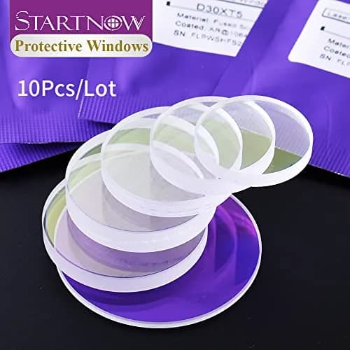 STARTNOW Fiber Laser Protection Lens 18x2mm | 1064nm Laser Welding Lens for Safety & Efficiency thumbnail 5