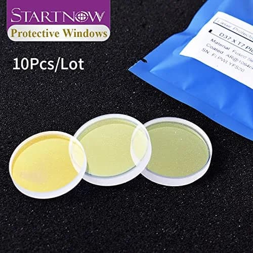 STARTNOW Fiber Laser Protection Lens 18x2mm | 1064nm Laser Welding Lens for Safety & Efficiency thumbnail 6