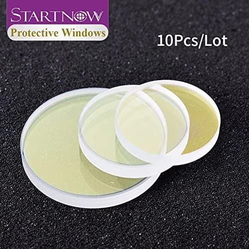 STARTNOW Fiber Laser Protection Lens 18x2mm | 1064nm Laser Welding Lens for Safety & Efficiency thumbnail 3